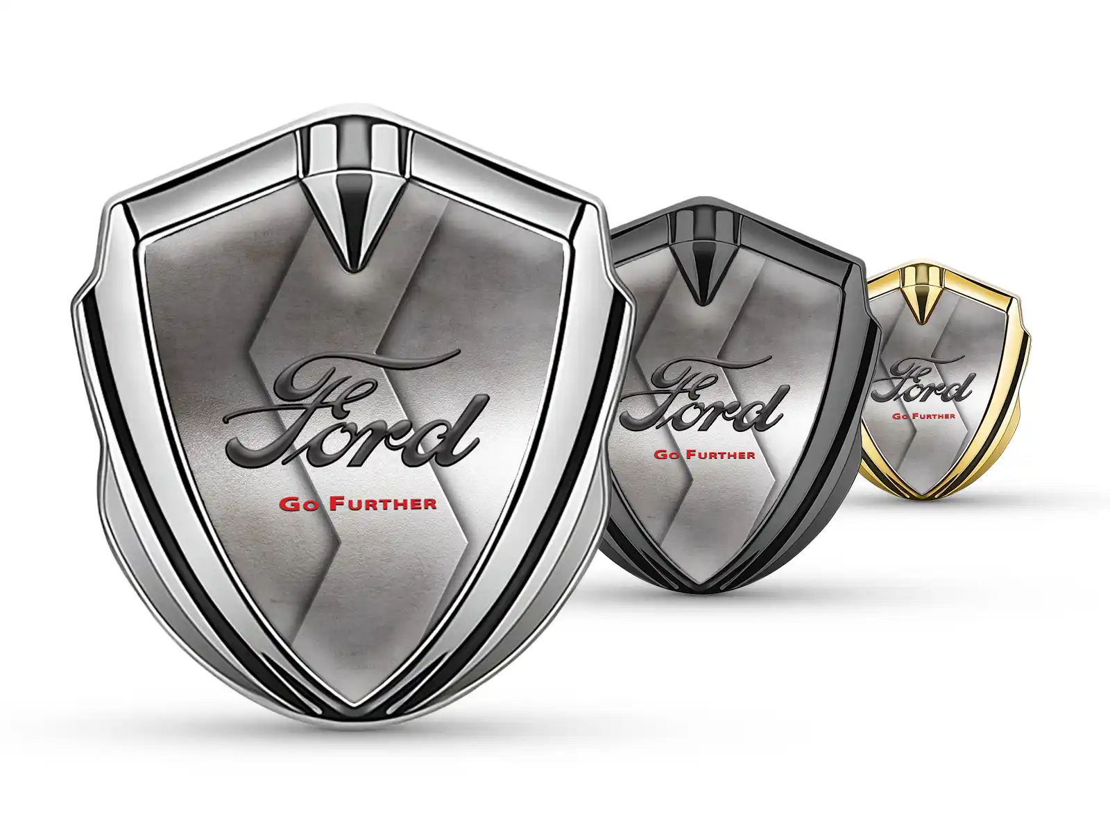 Ford 3D Emblem Abzeichen Tuning Inspiriert Glänzend 3D